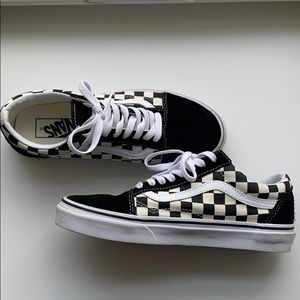 Old school checkered vans